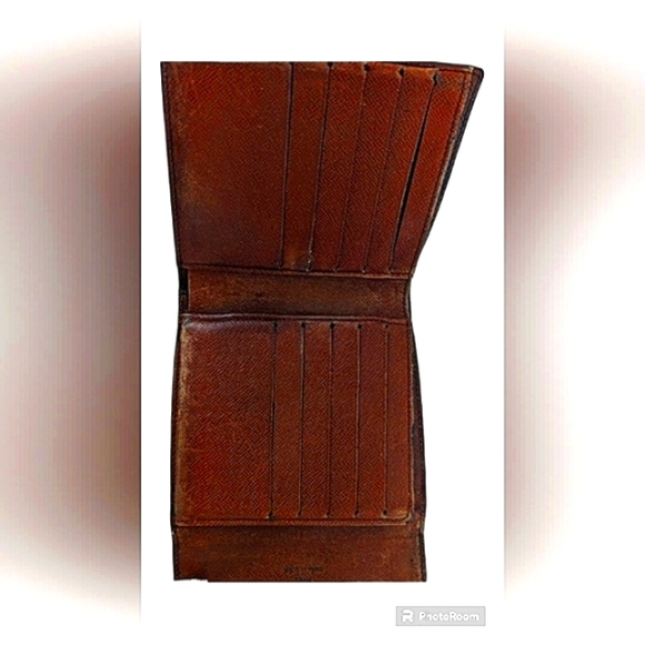 LOUIS VUITTON TRI FOLD MONOGRAM LEATHER WALLET EUC - Picture 5 of 11